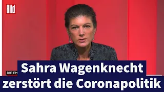 Wagenknecht zerstört die Coronapolitik in 59 Sekunden!