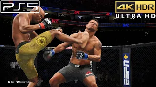 UFC 4 (PS5) 4K HDR Gameplay | Anderson Silva x Vítor Belfort