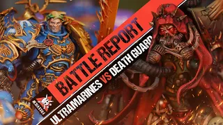 Ultramarines vs Death Guard | Warhammer 40,000 Battle Report