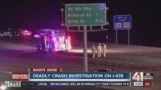 Interstate back open after pedestrian hit and killed