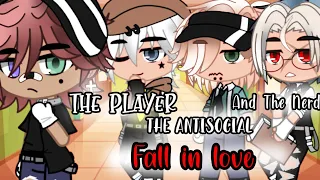 The player, The Antisocial And The Nerd Fall In Love || GCMM • Polyamory • BL