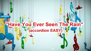 "Have You Ever Seen The Rain" (accordion EASY sheet music review)