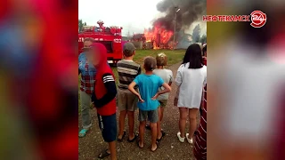 В Краснокамском районе сгорел дом