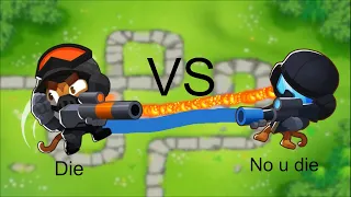 Marine vs 0-2-5 Sniper - BTD6 Comparision