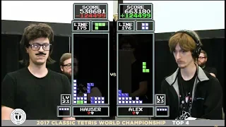 Top 4 - 2017 Classic Tetris World Championship Episode 4