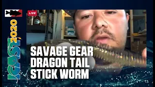 Savage Gear Dragon Tail Stick Worm 5pk with Jose Chavez | ICAST 2020