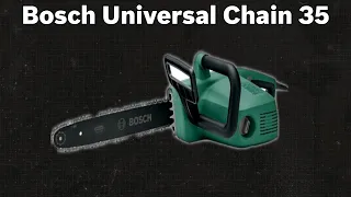 Elektro-Kettensäge Bosch Universal Chain 35 | TEST | Deutsch