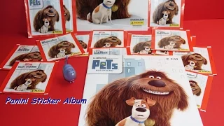 Panini Sticker The Secret Life of Pets new sticker for PANINI album Pets