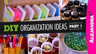 DIY Organization Ideas (Part 1)