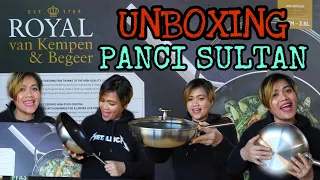 UNBOXING PANCI SULTAN || PANCI MEWAH DARI ROYAL VAN KEMPEN & BEGEER