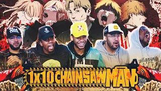 Chainsaw Man 1x10 REACTION! "Bruised & Battered"