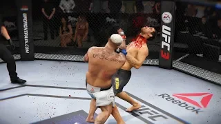 МЯСНИК ОТРЫВАЕТ ГОЛОВЫ в МИРОВОМ ТОПЕ UFC 3 МАРК ХАНТ НОКАУТЫ