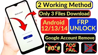 New Method!!! Samsung Android 12/13/14 FRP Bypass 2024 | Remove Google Account - Adb Fail - No *#0*#