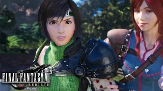 FINAL FANTASY 7 Rebirth – Yuffie Gets Mad Barret Keeps Her Back From Fighting UHD