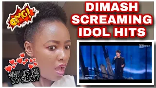 A TERRIBLE SINGER REACTS TO DIMASH KUDAIBERGEN SCREAMING IDOL HITS 😲 I DIMASH KUDAIBERGEN REACTION