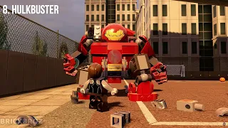 605 Top 13 Iron Man Transformation In LEGO Video Games