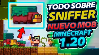 TODO SOBRE SNIFFER - Nuevo MOB / Minecraft 1.20 - Minecraft Live 2022
