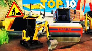 TOP 10 PUBLIC WORKS MODS | Farming Simulator 19