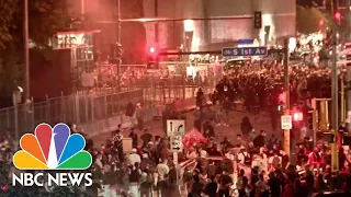 Officials Say ‘Outside’ Groups Responsible For Violence At Protests | NBC Nightly News