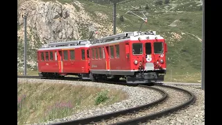 Rhätische Bahn - Die Triebwagenserie ABe 4/4 II 41-46 auf der Bernina Bahn