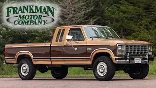 30k Mile 1980 Ford F-250 Lariat Camper Special - Frankman Motor Company