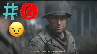 CALL OF DUTY WW2 Gameplay Part 6 -Collateral Damage  - Campaign mission 6