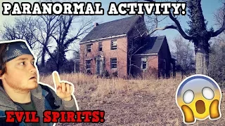 Hidden Abandoned House (Heard Haunting Noises!)