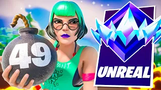 49 Eliminations *WORLD RECORD* in UNREAL RANK... 🎯