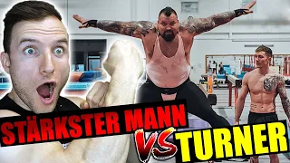 Sascha Huber reagiert auf Stärkster Mann der Welt VS Turner!