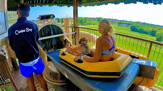 Water Slides at Caribe Bay Waterpark in Italy