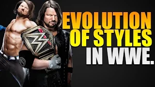 The Evolution of AJ Styles in WWE