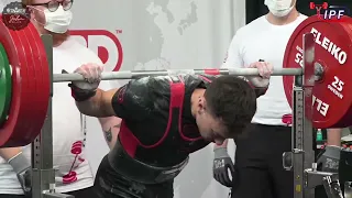 Panagiotis Tarinidis - 1st Place 692.5kg Total - 66kg Class 2021 IPF World Open Classic