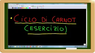 ciclo di carnot esercizio