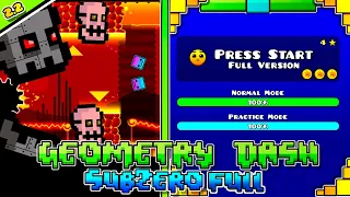 Press Start Full Version (All Secret Coins) | Geometry Dash Subzero Full Version | By MusicSoundsGD