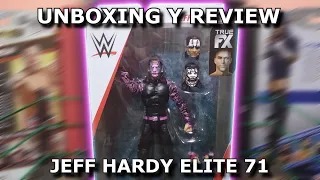 UNBOXING AND REVIEW JEFF HARDY ELITE 71 !!! FIGURA WWE / WWE FIGURE