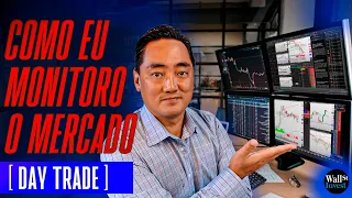 APRENDA COMO EU MONITORO O MERCADO DE DAY TRADE