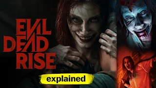 EVIL DEAD RISE 2023 movie Explained  | Full Plot Breakdown | Movie Review