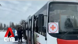 Ukraine begins evacuating civilians from two besieged cities via humanitarian corridors