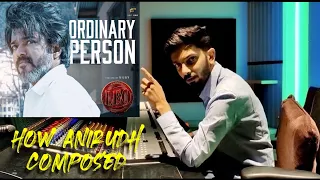 Leo Ordinary Person Song BREAKDOWN masterIMMANUEL | Musician Otnicka Reacts -Anirudh,