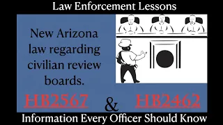 Arizona's New Laws On Civilian Review Boards