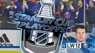 NHL 21 Playoff mode gameplay: New York Rangers vs New York Islanders - (Xbox One HD) [1080p60FPS]