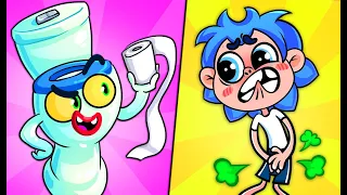 Potty Training Song 👶 | Scary Monster Song + More Kids Songs & Nursery Rhymes 😻