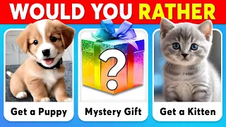 Would You Rather...? MYSTERY Gift Edition 🎁❓ Mouse Quiz