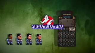 Ghostbusters vs. Pocket Operator | "Ghostbusters Theme" 8bit Cover | PO-128