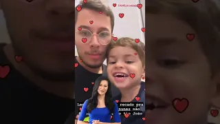 ⭐🥰❤️FILHO DE MURILO HUFF COM MARÍLIA MENDONÇA APARECE EM VÍDEO FOFO COM SEU TIO JOÃO #shorts