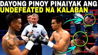 DAYONG PINOY, PINAIYAK ANG UNDEFEATED NA KALABAN!