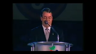 President of the International Paralympic Committee Robert Steadward Sydney 2000