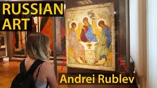 MOSCOW RUSSIAN ART | Tretyakov Gallery & Amazing Food!