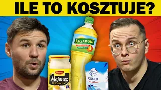 CZY WIESZ ILE KOSZTUJĄ TE PRODUKTY?! WIELKI TEST NA WIEDZĘ