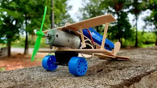 How to make a Aeroplane with icecream sticks - CESSNA 172 #cessna172 #diy